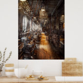 Machinist - Welkom bij de workshop Poster (Keuken)