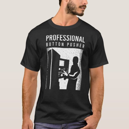 Machinistemeer voor passionaat werkende stampmachi t-shirt (Voorkant)
