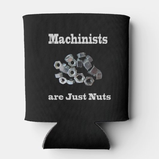 Machinisten zijn alleen maar nuchtere mensen blikjeskoeler (Achterkant)