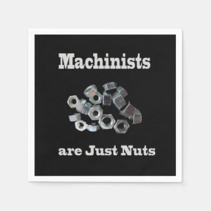Machinisten zijn alleen maar nuchtere mensen servetten