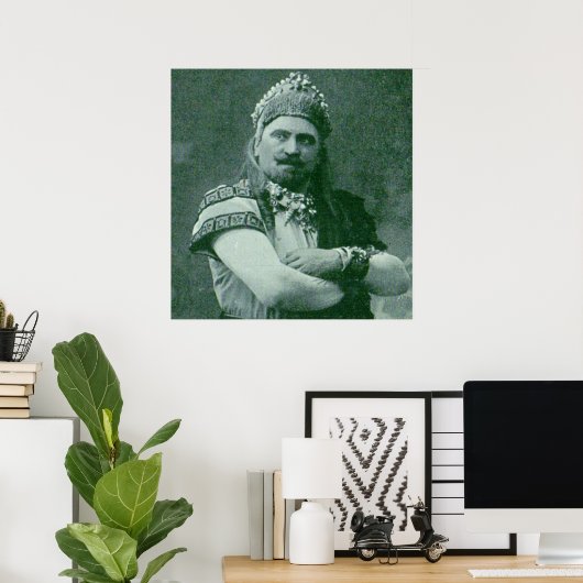 macho man poster (Thuiskantoor)