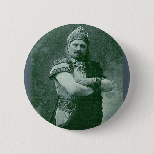 macho man ronde button 5,7 cm (Voorkant)