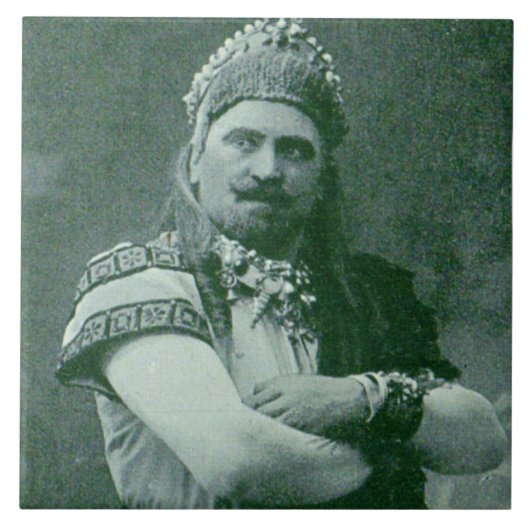 macho man tegeltje (Voorkant)