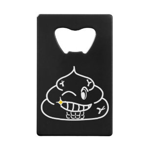 Macho Poop - Brootsch PooPoo Kredietkaart Flessenopener