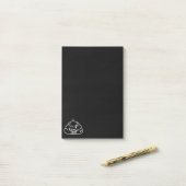Macho Poop - Brootsch PooPoo Post-it® Notes (Op bureau)