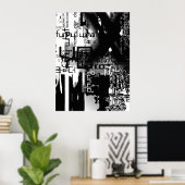 macho poster (Thuiskantoor)