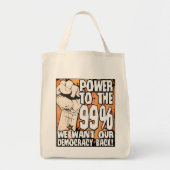 Macht aan de 99% tote bag (Voorkant)