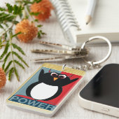 Macht aan het Kwaad Penguin Sleutelhanger (Voorkant Rechts)