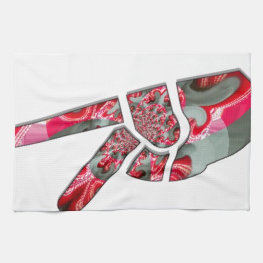 Macht in de palm: de groet met twee vingers theedoek (Horizontaal)