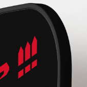 Macht omhoog pickleball paddle (Links Detail)