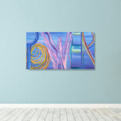 Macht op Canvas (Insitu (Houten vloer))