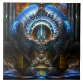 Macht van de Oracle Tegeltje (Voorkant)