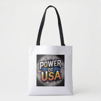 Macht van de VS Canvas tas - Patriottisch Amerikaa