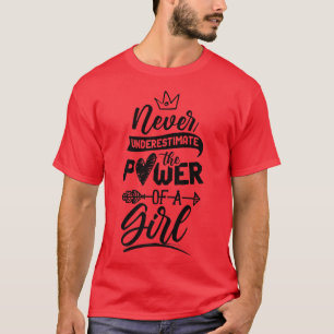 Macht van een vrouwtje feministisch Vrouw feminism T-shirt