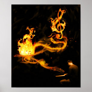 Macht van muziek poster