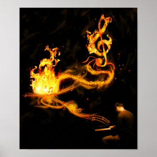 Macht van muziek poster