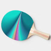 Macht van Turquoise Tafeltennisbatje (Zijkant)