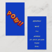 MACHT! VISITEKAARTJE (Voorkant / Achterkant)