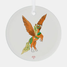 Machtige Belgische Pegasus Vintage Carrouselpaard
