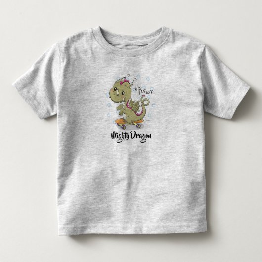 Machtige Draak Kinder Shirts (Voorkant)
