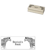 Machtige Jaguar illustratie Rubberstempel (Gestempeld)