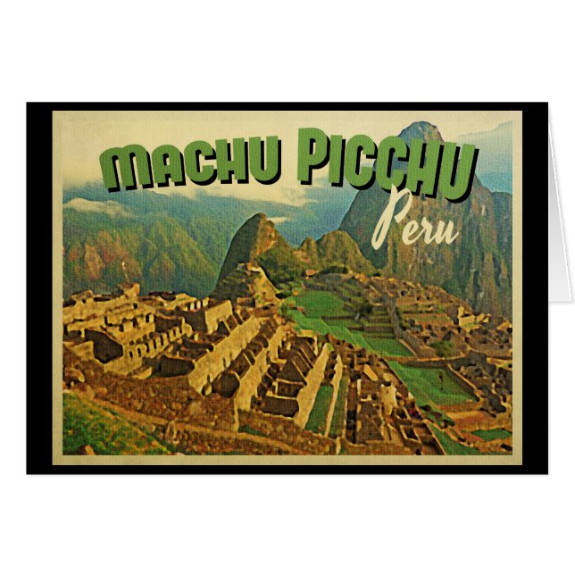 Machu Picchu (Devant horizontal)