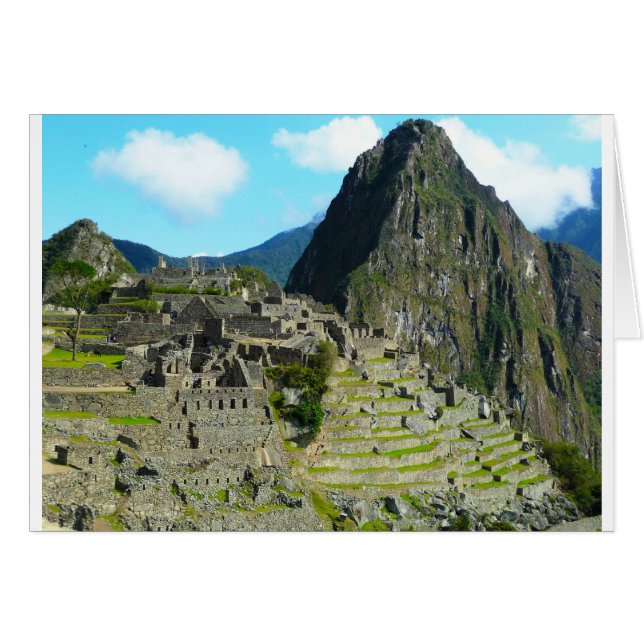 Machu-Picchu (Voorkant Horizontaal)