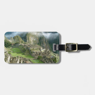 machu picchu bagagelabel