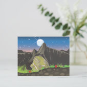 Machu Picchu Briefkaart (Staand voorkant)