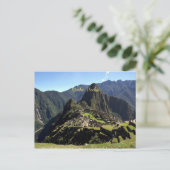 Machu Picchu Briefkaart (Staand voorkant)
