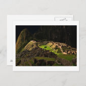 Machu picchu briefkaart (Voorkant / Achterkant)