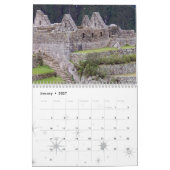 Machu Picchu - Calendrier 2020 (Jan 2027)