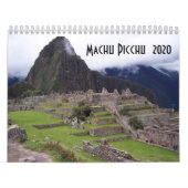 Machu Picchu - Calendrier 2020 (Protection)