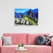 Machu Picchu Canvas Afdruk (Insitu (Woonkamer))