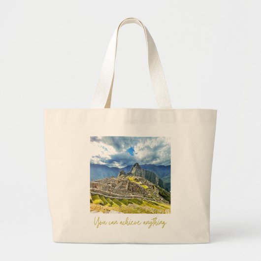 Machu Picchu Canvas tas (Voorkant)