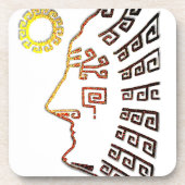 Machu Picchu Cusco Peru Drankjes Onderzetter (Voorkant)