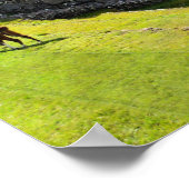 Machu Picchu in de middag, Peru Poster (Hoek)