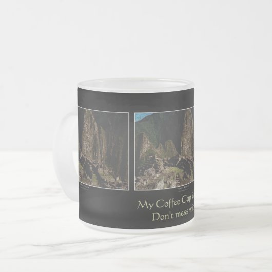 Machu Picchu Incan Humor Mok (Voorkant links)