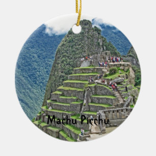 Machu Picchu Keramisch Ornament