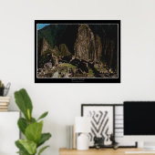 "Machu Picchu" KunstPrints en -Posters Poster (Thuiskantoor)