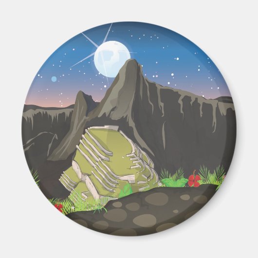 Machu Picchu Magneet (Voorkant)