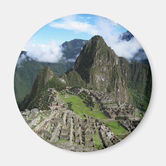 Machu Picchu Magnet Magneet (Voorkant)