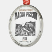 Machu Picchu Metalen Ornament (Links)