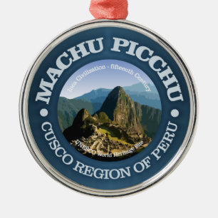 Machu Picchu Metalen Ornament