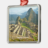 Machu Picchu Metalen Ornament (Links)
