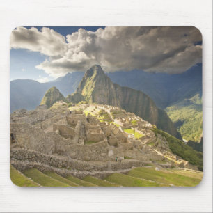 Machu Picchu, oude ruïnes, UNESCO-wereld 2 Muismat