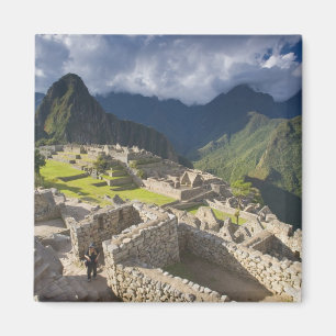 Machu Picchu, oude ruïnes, UNESCO-wereld 3 Magneet