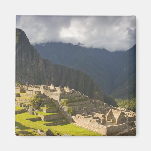 Machu Picchu, oude ruïnes, UNESCO-wereld 4 Magneet (Voorkant)