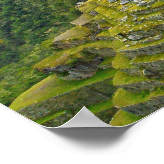 Machu Picchu Overlook, Pérou Poster (Coin)