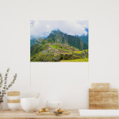 Machu Picchu Overlook, Pérou Poster (Cuisine)